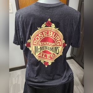 McMenamins - Roseburg Grey Graphic T-shirt - L